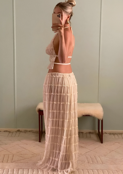 Flora™ | Elegante lange rok en top