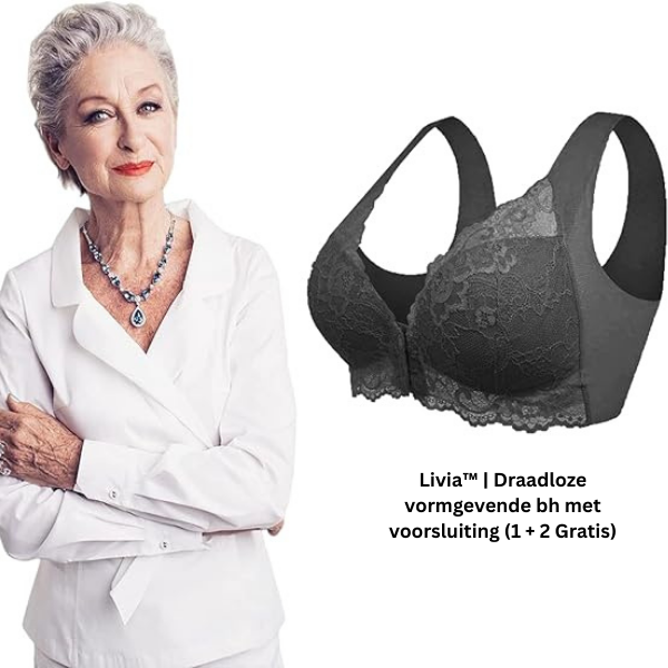 Livia™ | Vormgevende bh met voorsluiting (1 + 2 Gratis)