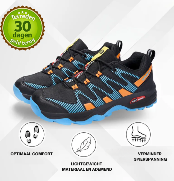 OrthoTrailPro™ | Orthopedische Comfort Wandelschoenen