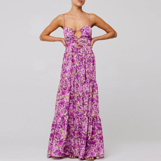 Liva™ | Maxi Jurk met Bloemenprint